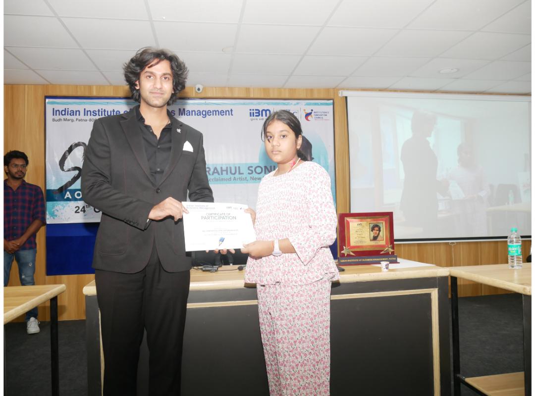 Rahul Soni Conducts “All Can Sketch” Workshop for PGDM, BBA, BCA & MAMC Students at IIBM and ZHI Patna
